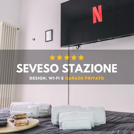 Seveso-Stazione Design, Wifi & Garage Privato Apartamento Exterior foto